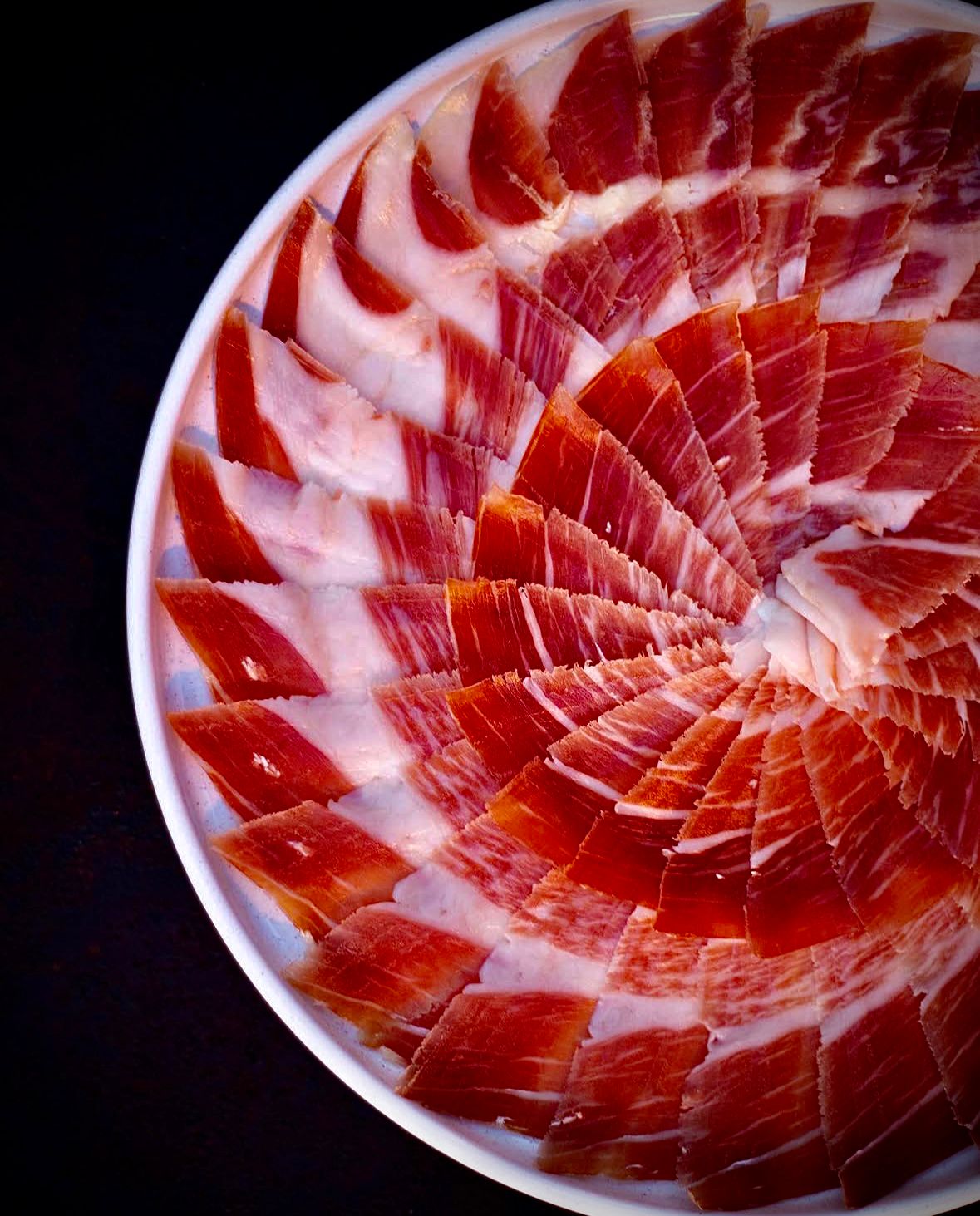 Ibérico ham platter