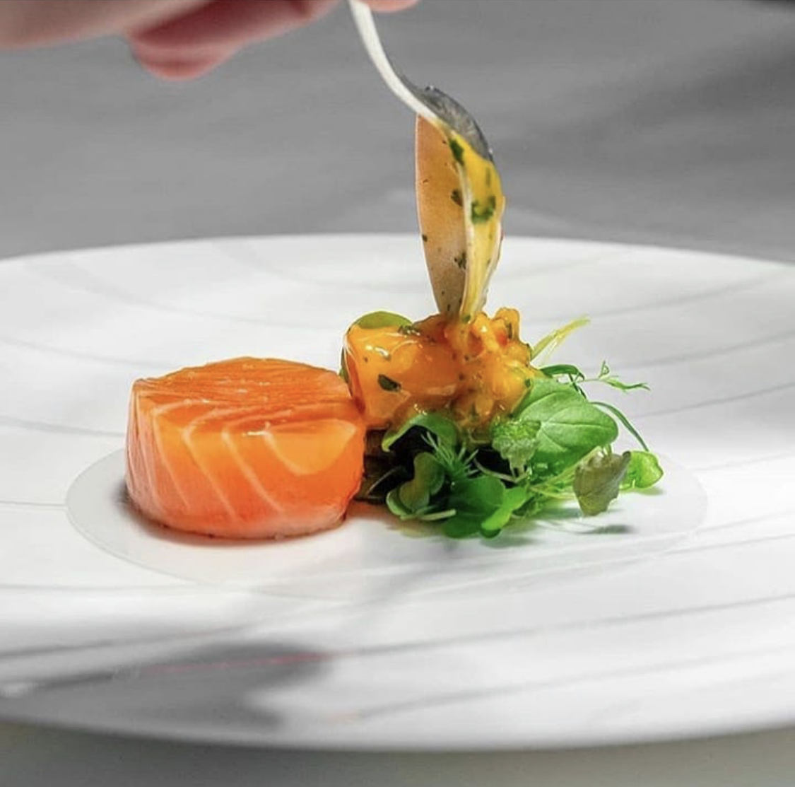 Gourmet fine dining for private aviation